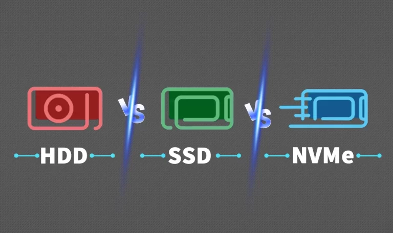 HDD vs. SSD vs. NVMe: Understanding the Differences in Modern Data Storage