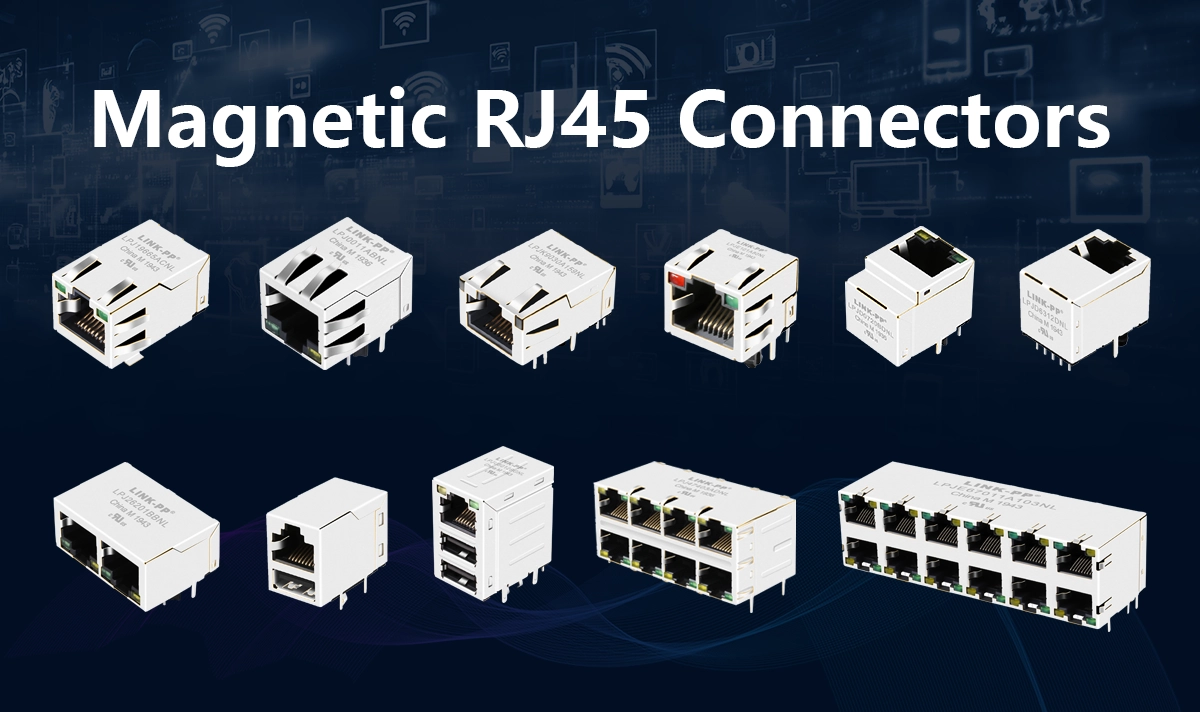 Integrated RJ45 MagJack