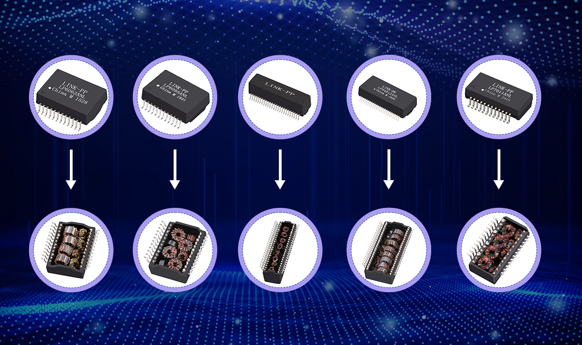 LINK-PP LAN transformers