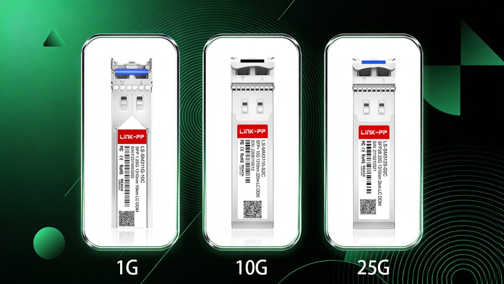 Step 2 — Identify Required SFP Data Rate (1G vs. 10G vs. 25G)