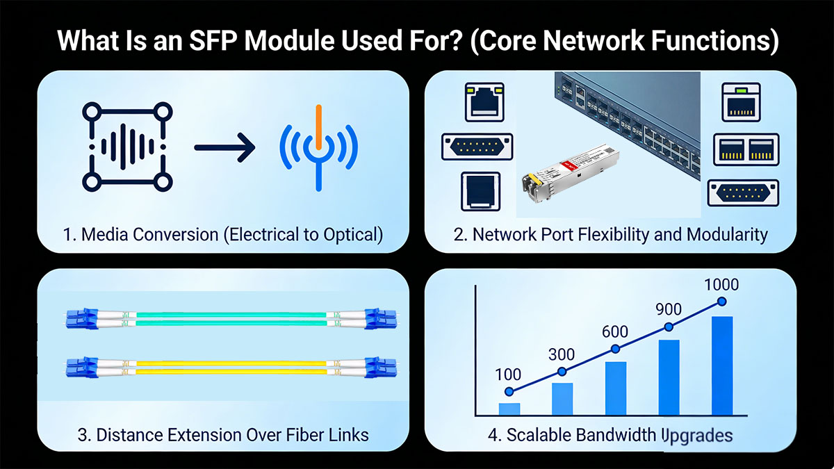 What Is an SFP Module Used For? 