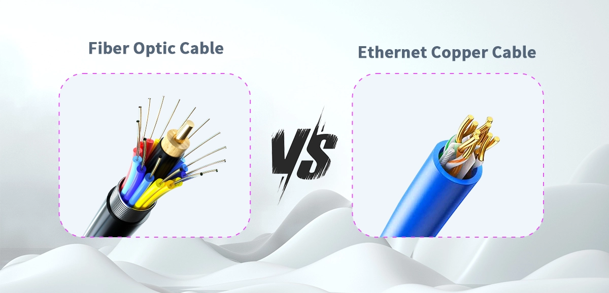 fiber optic cable vs copper 