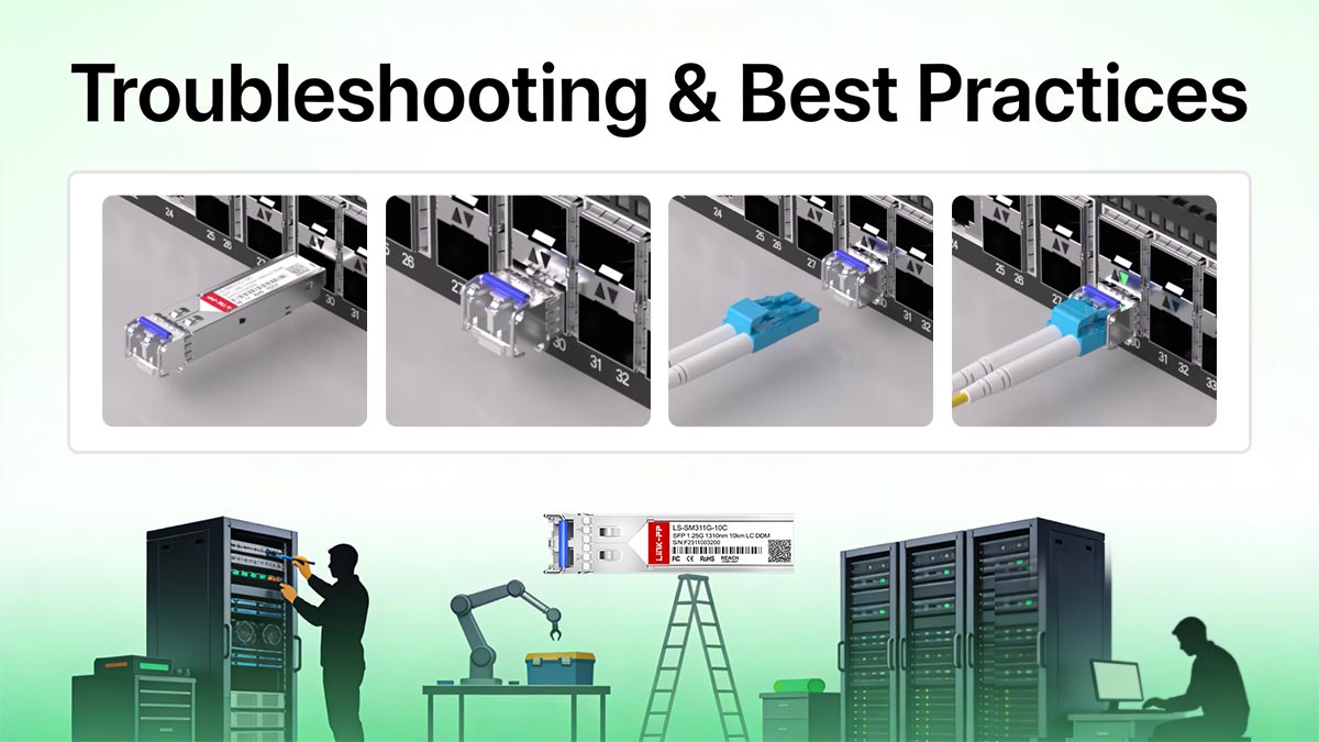 Troubleshooting & Best Practices: Hot-Swap, DOM/DDM Readings, LOS Faults, And Fiber Cleaning