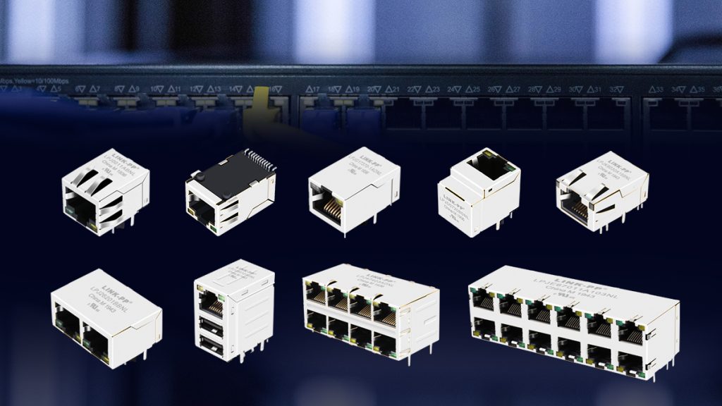 Integrated RJ45 Connector Modules
