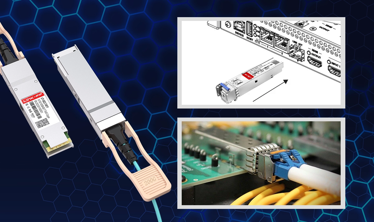  Hot-Swappable SFP Modules