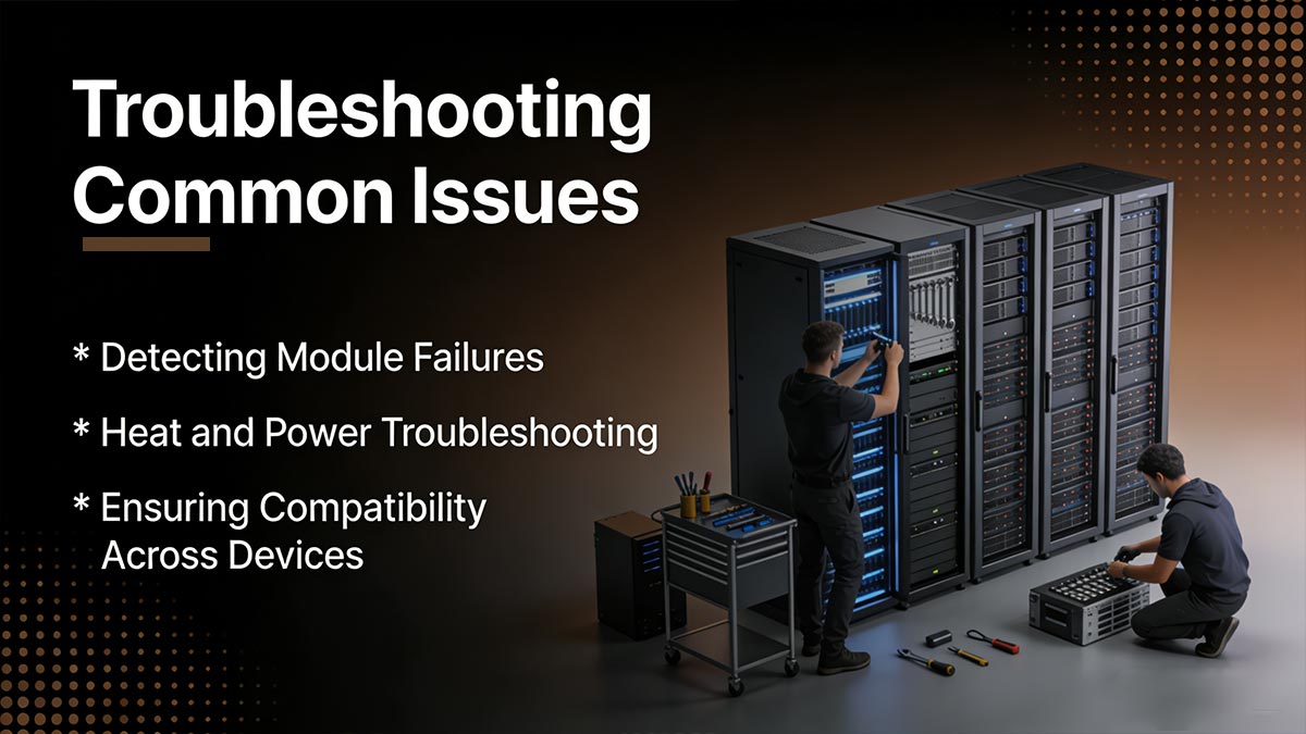 Troubleshooting Copper SFP and Fiber SFP modules Common Issues 
